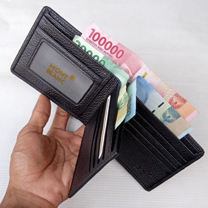 COD)MEN'S WALLET DOMPET PRIA DW03 IMPORT MATERIAL KULIT ASLI