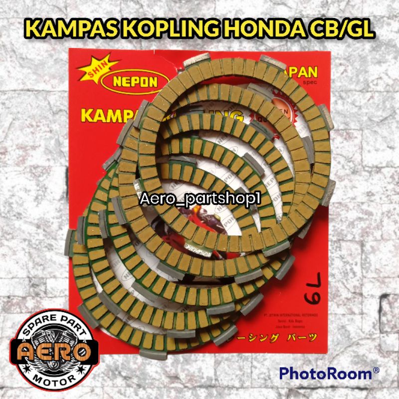 KAMPAS KOPLING PLAT KOPLING RACING NEPON TIGER PRO NEOTEC GLPRO GL PRO PRO CDI GL100 GL 100 CB100 CB