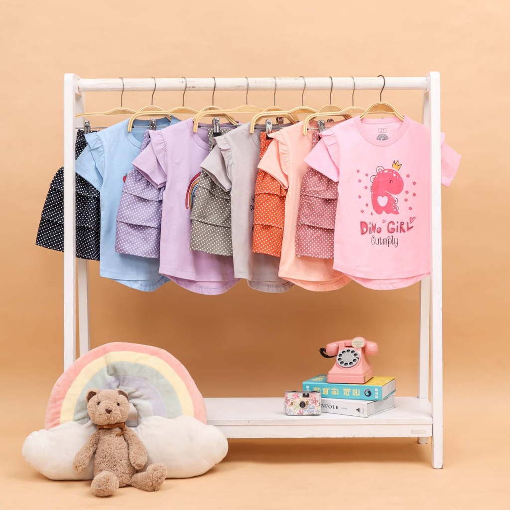 Setelan anak rok Polka Suit Rocela by Cuterply