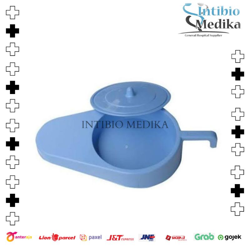 Pispot Sodok Plastik / Pispot BAB / Stikpan Plastik  Tempat BAB Stickpan Dewasa Stikpan Pria Wanita 