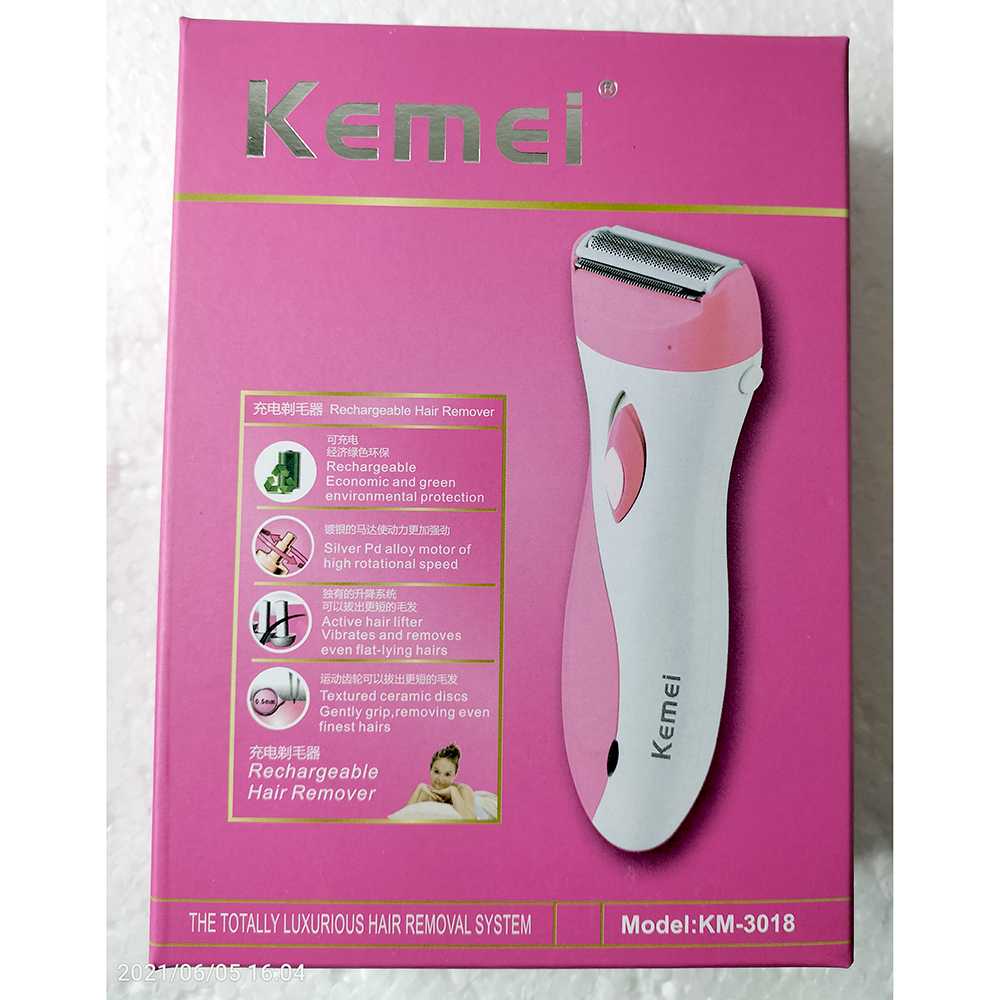 Kemei Pisau Cukur Elektrik Rechargeable - KM-3018