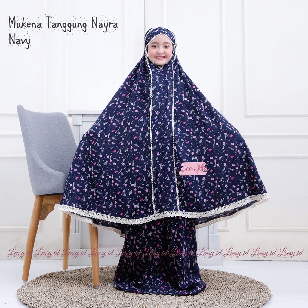 MUKENA BAHAN RAYON BALI MUKENA ANAK TANGGUNG NAYRA USIA (5-10TAHUN) MUKENA TRAVELING ANAK MUKENA TRENDY MASA KINI