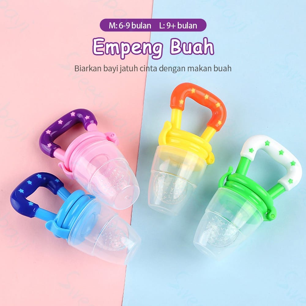 WE Empeng Buah Bayi / Empeng Dot Bayi / Fruit Feeder / Dot Buah Bayi Gigitan / Bayi Food Feeder