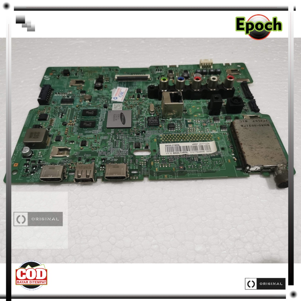 Mb Mobo Mainboard TV Samsung UA32J4303AK - Mpeg Micom Modul Motherboard Model Tipe TV Samsung UA 32J4303