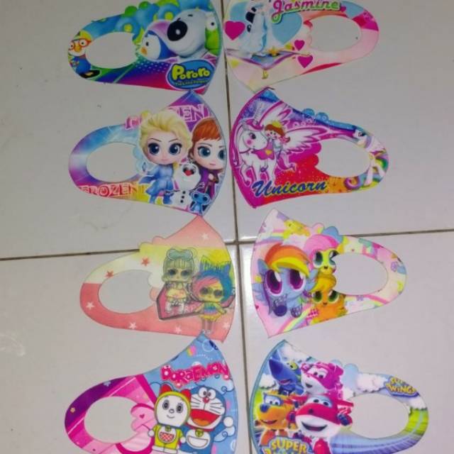 MASKER SCUBA ANAK PRINTING