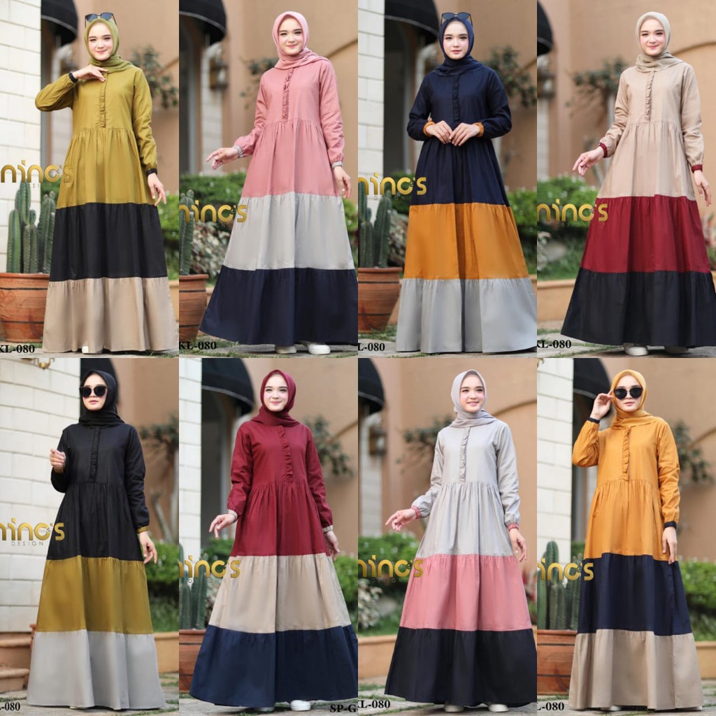 Ninos Dress 080 - 314 Dress Ninos - Dress Ninos Motif - Ninos Dress Muslim - Ninos Design