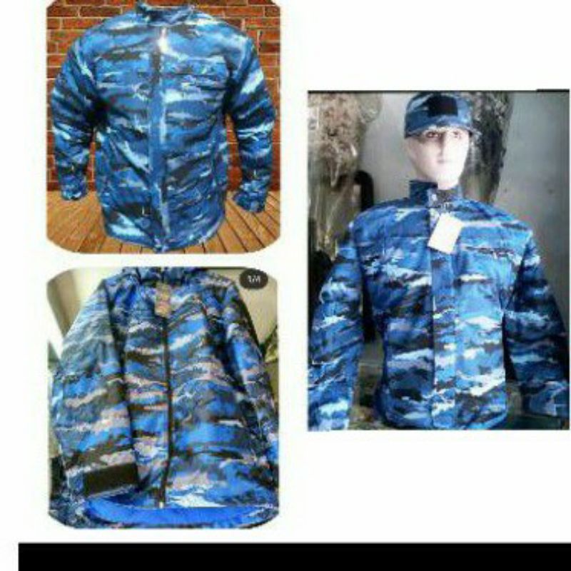 Jaket Loreng TNI AU / Jaket Loreng Marpat / Jaket Loreng Brimob