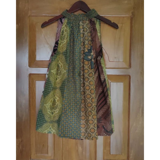 Dress batik lawas batik lawasan TARA khas jogja