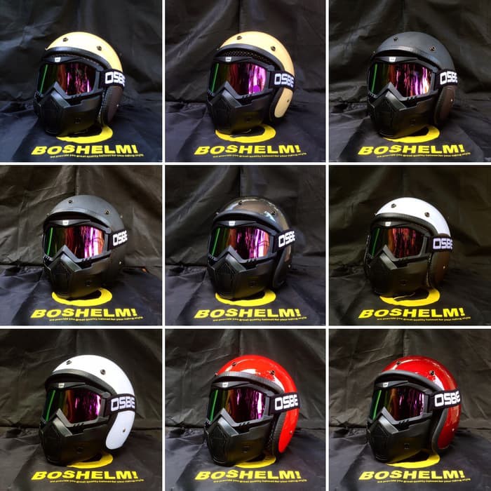 Helm Retro Google Mask