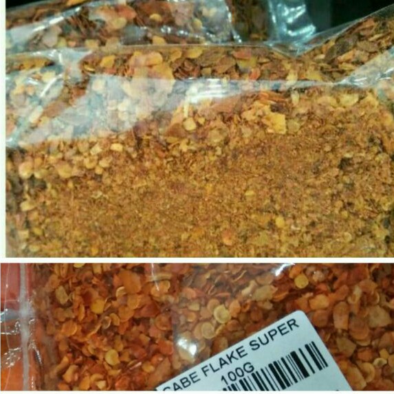 

Cabe Kering Flake Super 100 gr/Masakan/Kari/Pedas