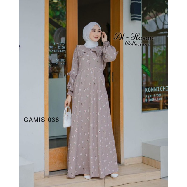 NEW GAMIS MOTIF ELEGAN AL HASAN COLLECTION