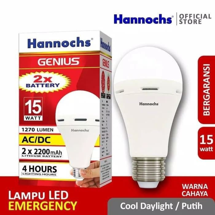 Hannochs Lampu Magic Genius 15W dengan fitting