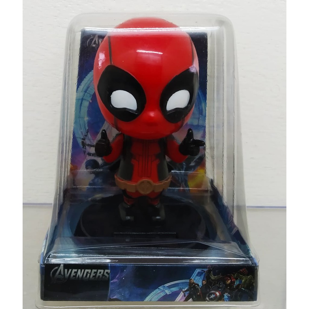 Pajangan Solar Deadpool