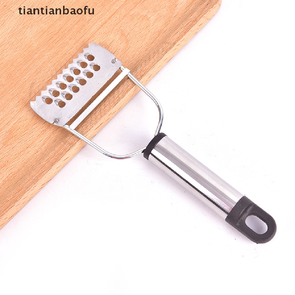 1pc Parutan Mentimun Wortel Bahan Stainless Steel Untuk Dapur