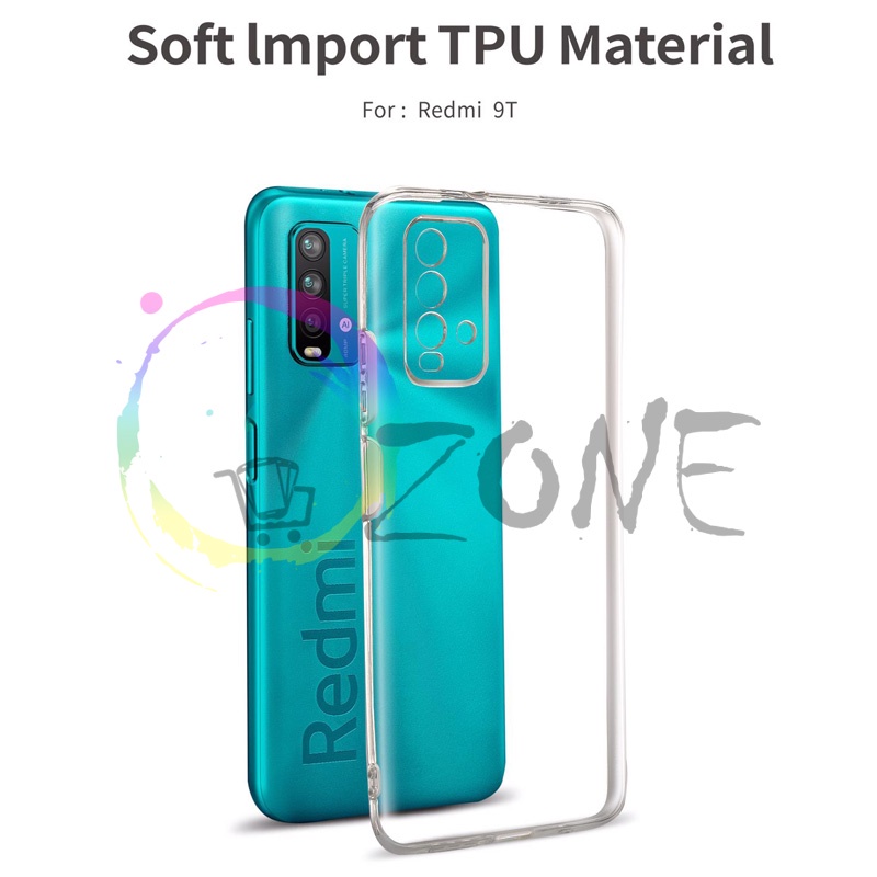 SOFTCASE TRANSPARAN XIAOMI REDMI 9T PREMIUM CLEAR SOFT CASE