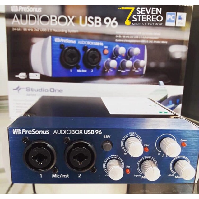 PreSonus Audio Box USB96 2x2 USB Audio Interface