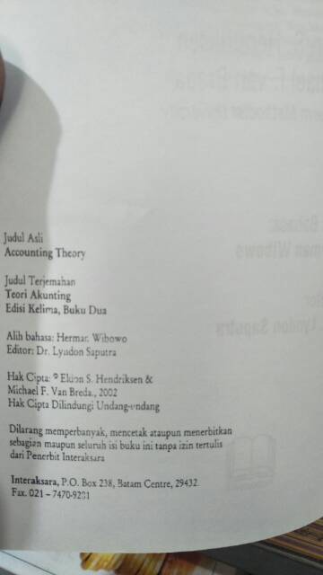 Teori akunting edisi 5 buku 2 Eldon s hendriksen-3