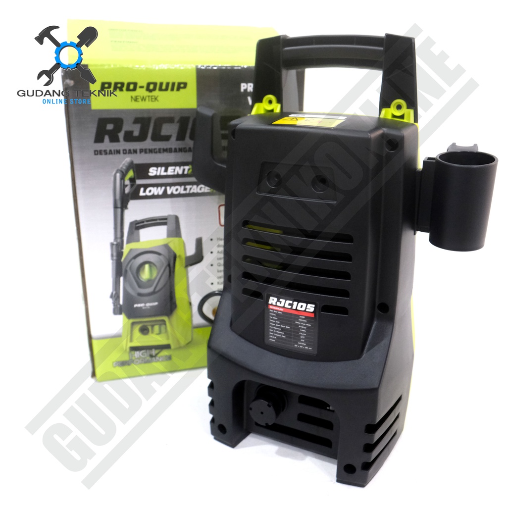 Jet Cleaner PROQUIP RJC105 / Alat Mesin Cuci Motor Mobil RJC 105 - High Pressure Washer PRO QUIP RJC-105