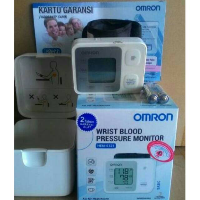 Tensi Darah Digital Omron Hem 6121 ( Pergelangan Tangan )