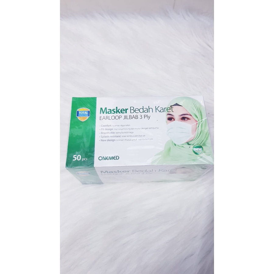 MASKER MEDIS ONEMED HIJAB ISI 50