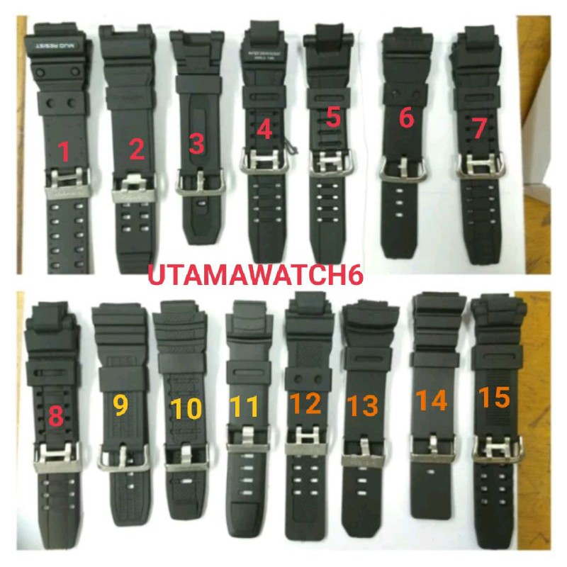 Tali jam STRAP CASIO / TALI CASIO G-SHOCK GSHOCK,tali jam QnQ,tali jam digitec