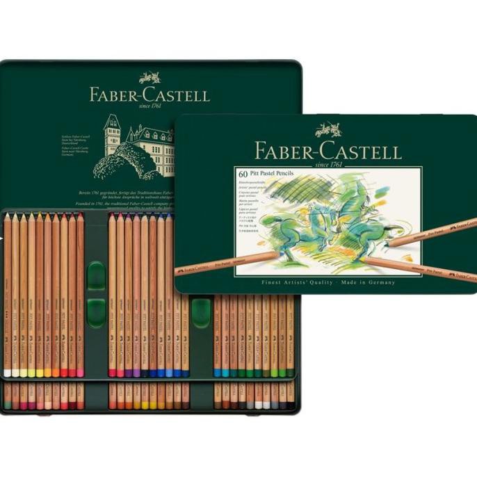 

PROMO FABER-CASTELL PITT PASTEL TIN 60 PERALATAN MELUKIS ART SET MENGGAMBAR