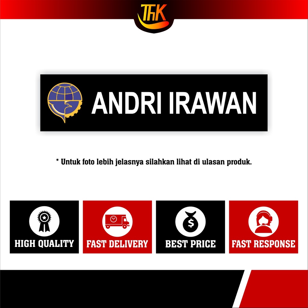 

Name Tag / Nama Dada / Papan Nama Akrilik Custom