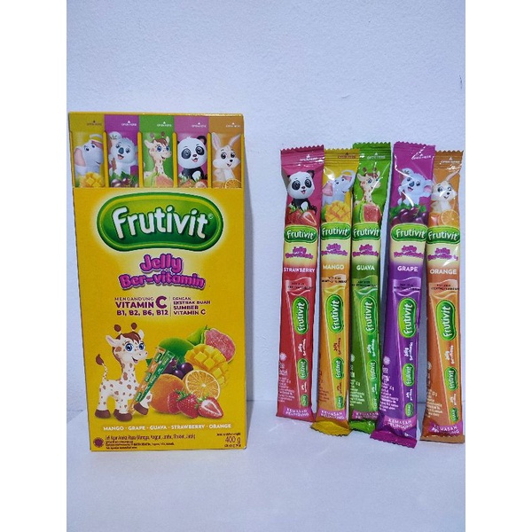 

FRUTIVIT JELLY BERVITAMIN 20pcs x20gr