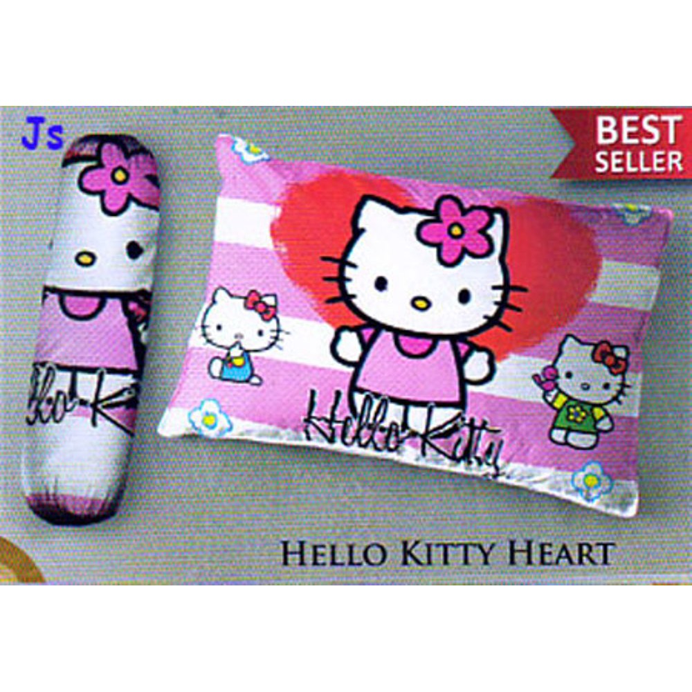 Unik BANTAL SELIMUT ILONA HELLO KITTY HEART Diskon