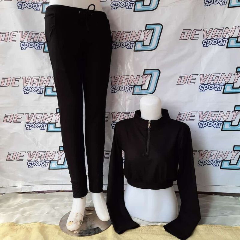 set baju senam CROP
