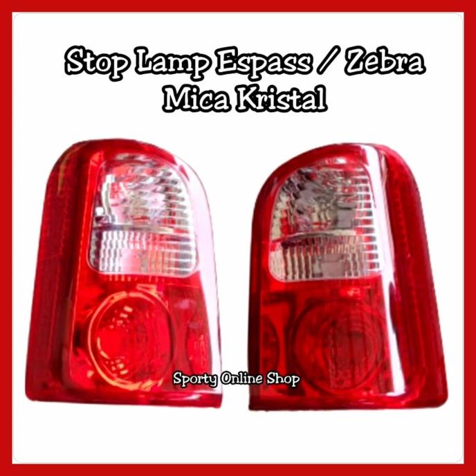 Stop Lamp Espass / Zebra Mica Kristal