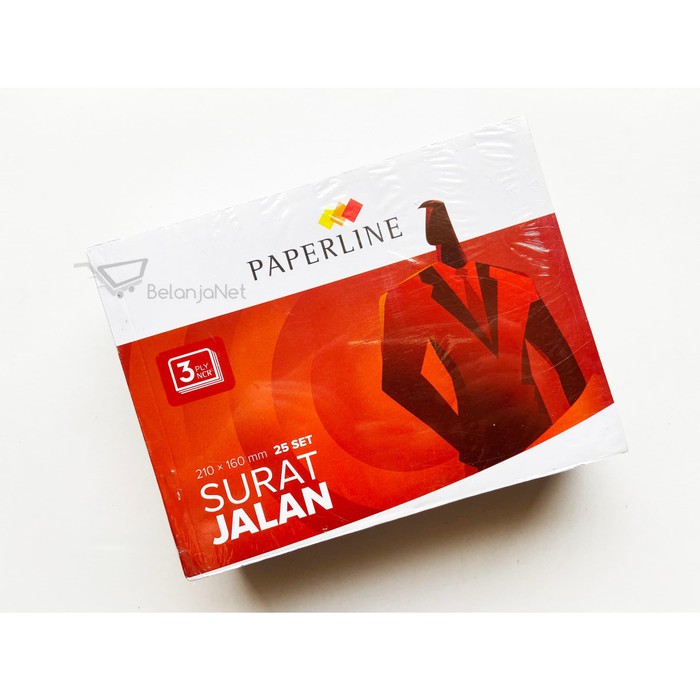 Surat Jalan Paperline 3 Ply / Rangkap [10 PCS]