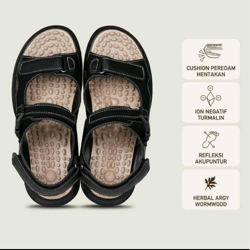 sandal kesehatan,reflexi k-walk relaxer (LCQ) asli Jaco ukuran s,m,l,xl