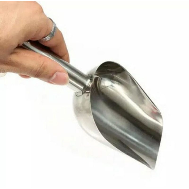 SENDOK ES BATU &amp; TEPUNG BAHAN STAINLESS