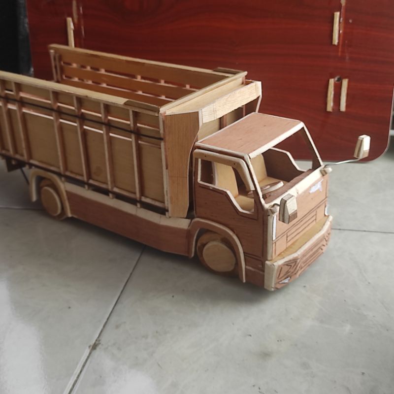 MINIATUR TRUK OLENG | RAGASA mentahan P50 L 17 T 19
