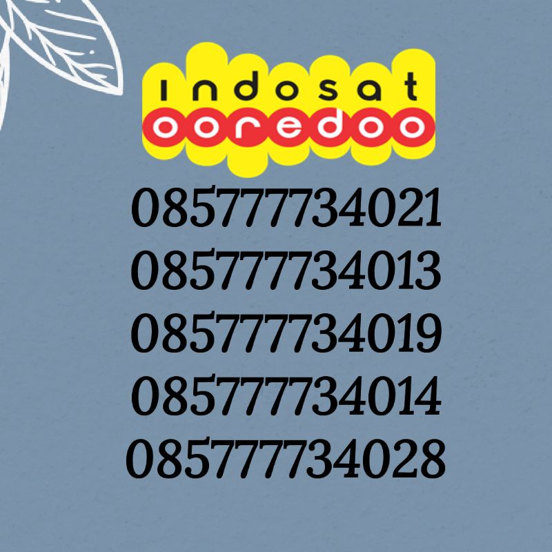 Nomer Cantik IM3 Edisi 7777 Murmer