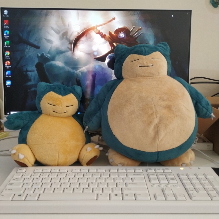 Boneka Pokemon Snorlax Snorlack Takara Tomy