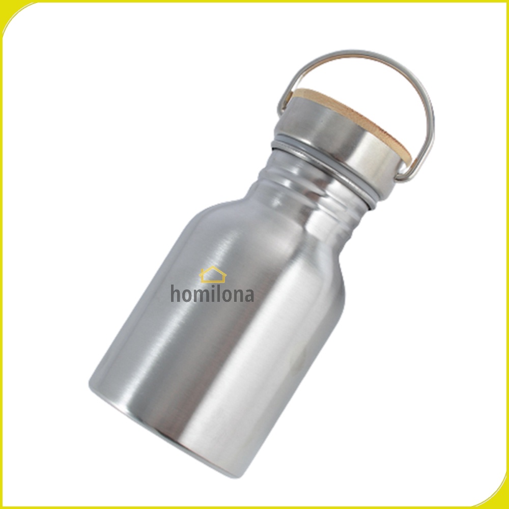 Botol Minum Insulated Thermos Stainless Steel 300ml 500ml 750ml 1000ml YM006 Silver