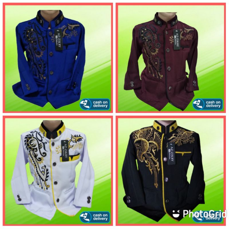 [COD]Jasko bordir jas koko anak laki laki