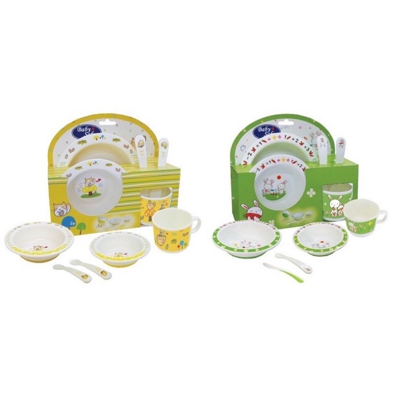 Baby Safe Set Meal FS65 Feeding Set Bayi Kado Lahiran MPASI Alat Makan