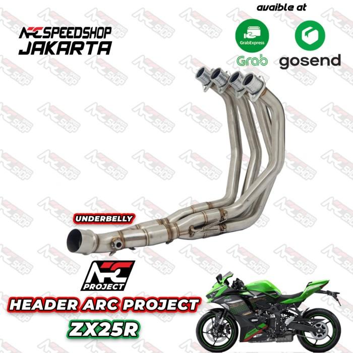 Knalpot | Header Stainless 2 In 1 Underbelly Series Kawasaki Zx25R Zx 25 R Zx 25
