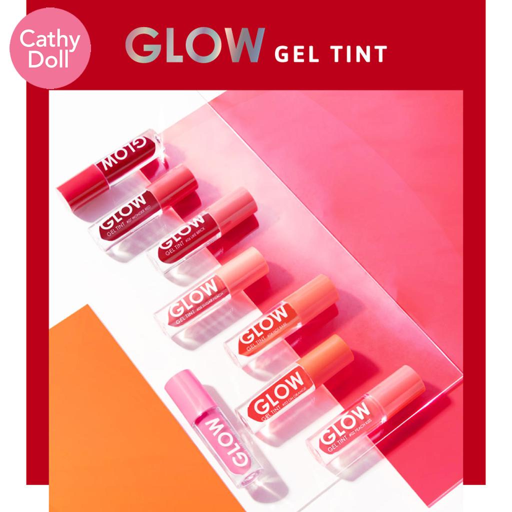 CATHY DOLL GLOW GEL TINT / LIPSTIK / LIP TINT / KOSMETIK BIBIR / KOSMETIK THAILAND