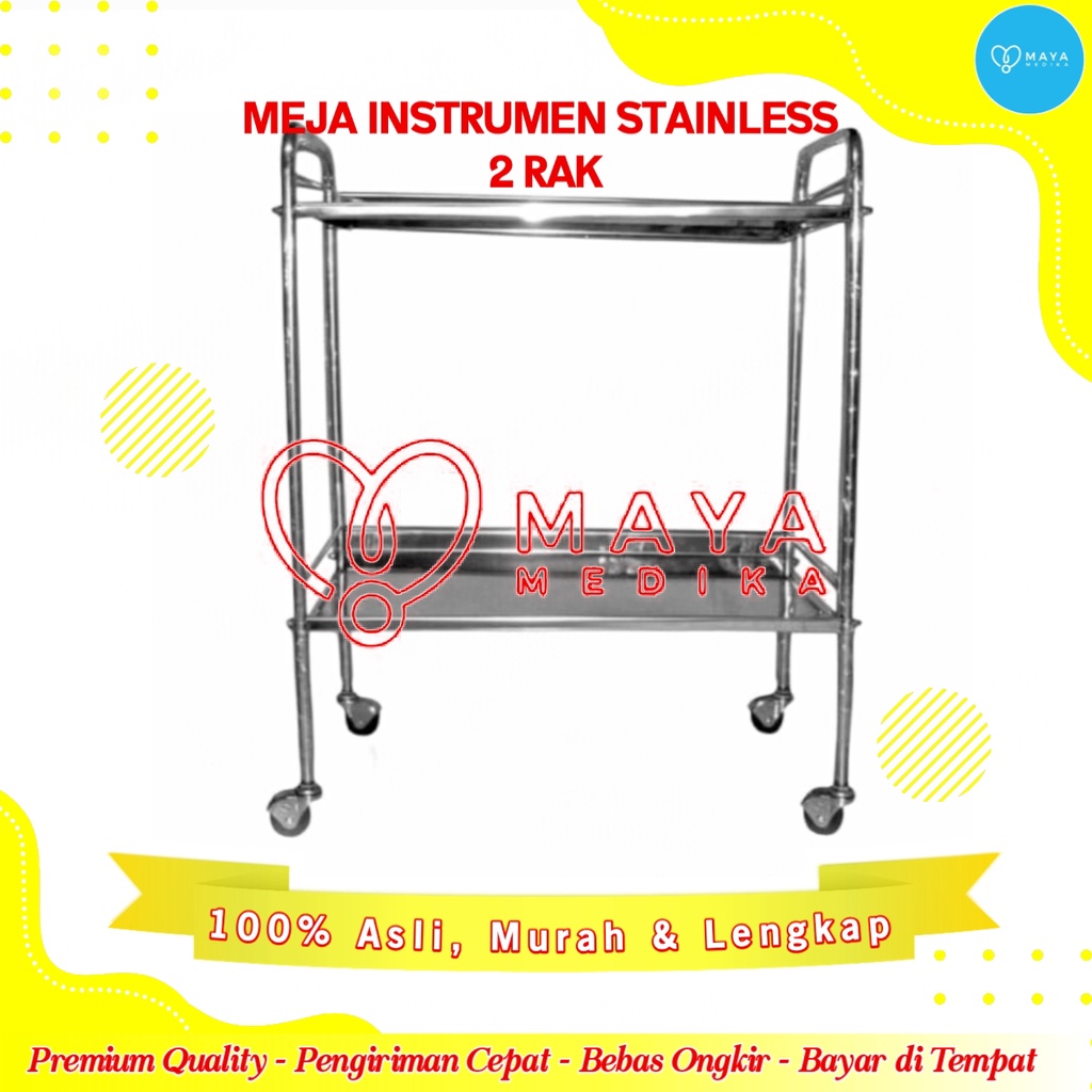 Meja Instrumen Stainless