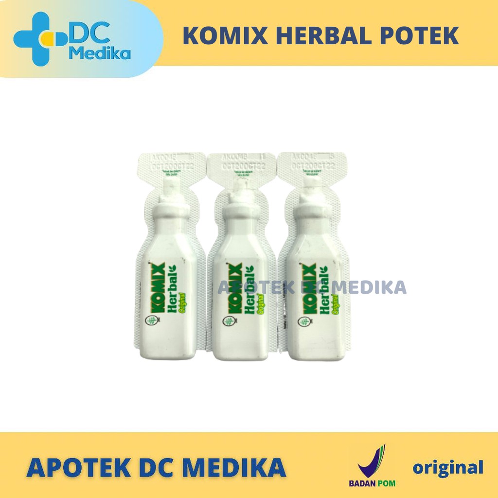 KOMIX HERBAL POTEK / OBAT BATUK PILEK