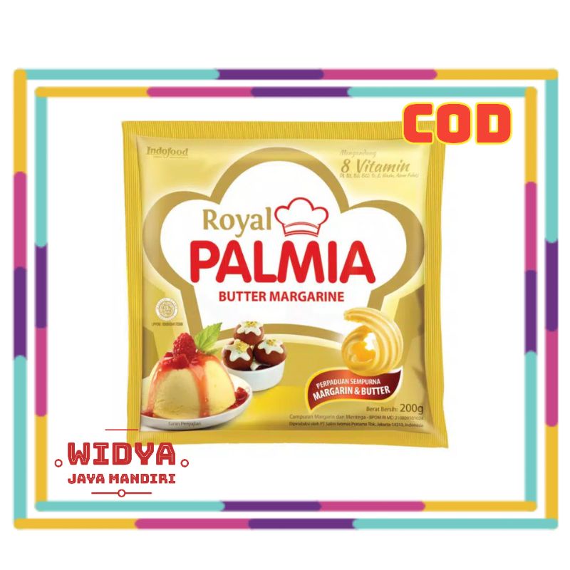 

PALMIA ROYAL MARGARIN SACHET 200 GRAM