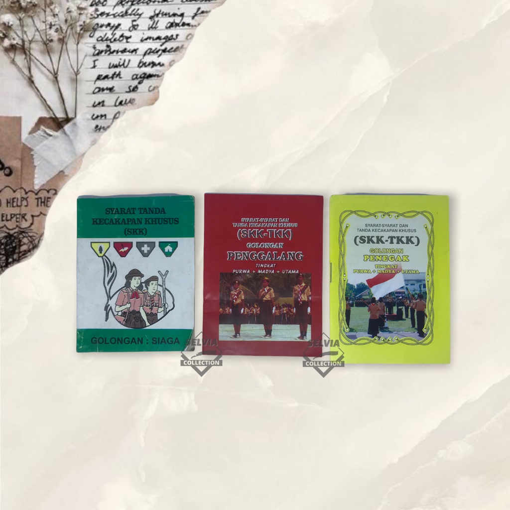 

Buku SKK Pramuka Siaga/Penggalang/Penegak