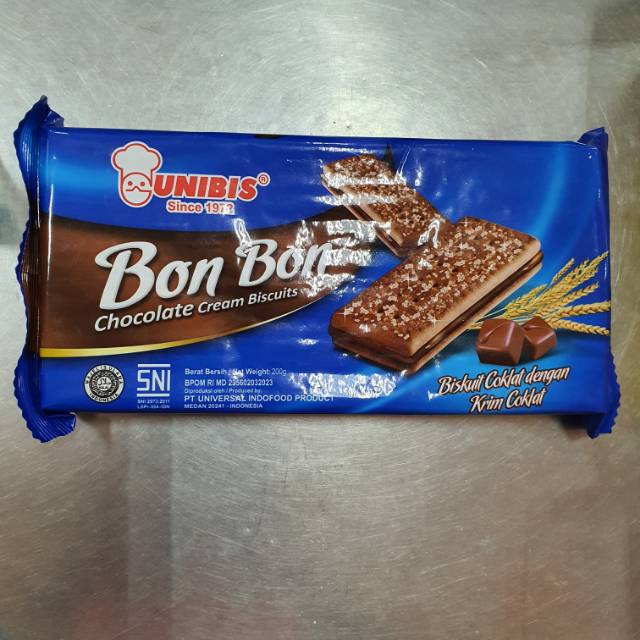 

UNIBIS Bon Bon Chocolate Cream Biscuits 200gr