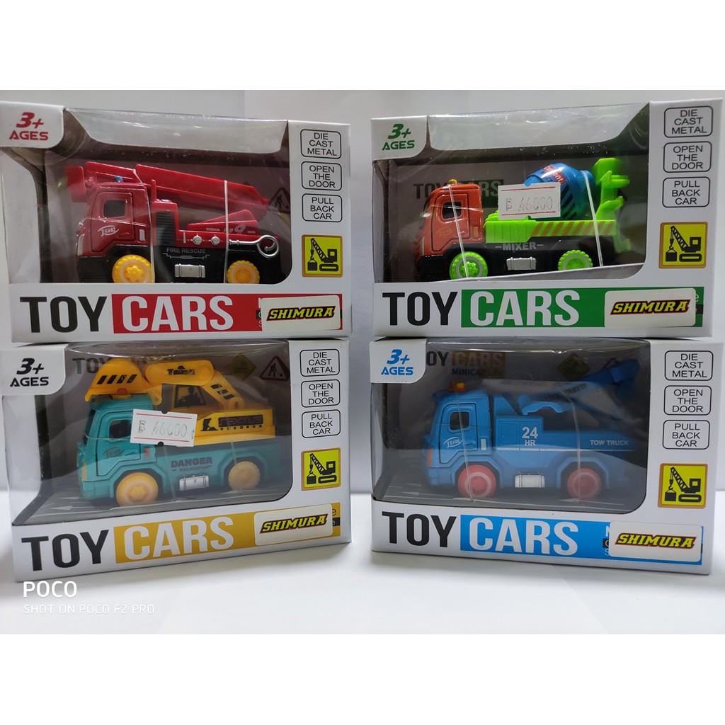 Mainan Anak Mobil Die Cast Truk &amp; Konstruksi Toy Cars Minicar Life Shimura