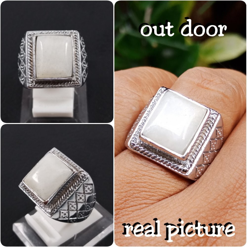 CINCIN NATURAL MG GERAK DI CUKA RING KOTAK