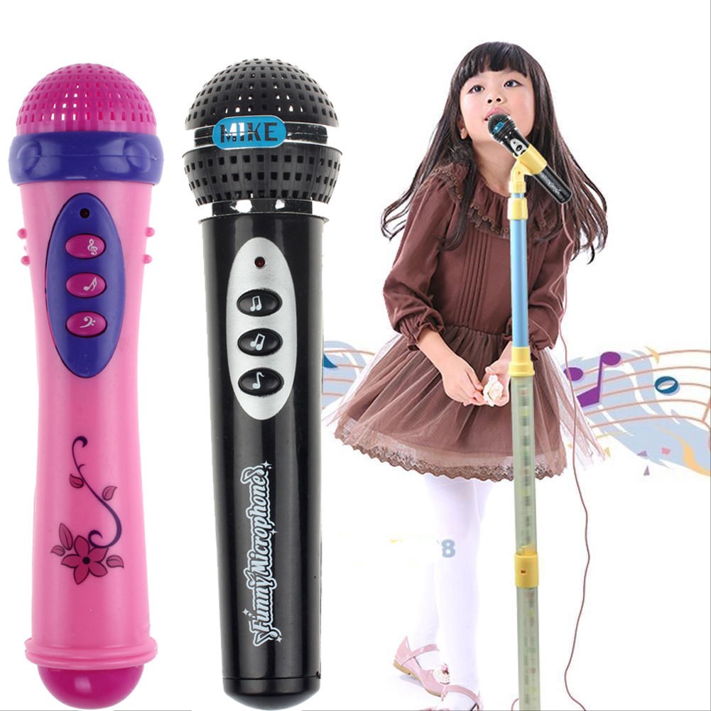 Child Girls Boy Microphone Mic Karaoke Singing Kid Playing Funny Gift Music Toy